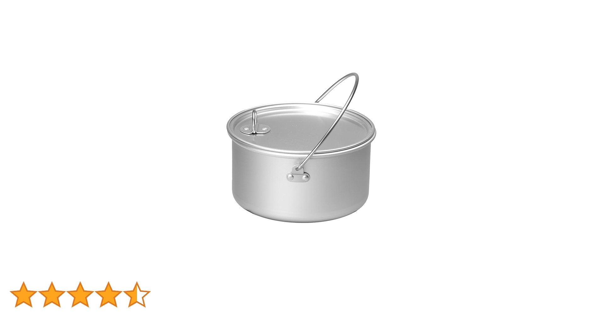 Amazon | エバニュー(EVERNEW) Backcountry Almi Pot シルバー 122